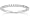 1/4 Carat T.W White Diamond Band in 10K White Gold