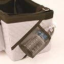 Snoozer Buddy Bike Basket in Gray and Black