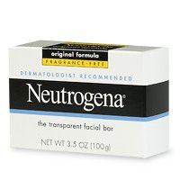 Neutrogena Fragrance Free Transparent Facial Bars, Original Formula, 3.5-Ounce Bars (Pack of 8)