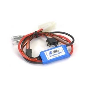 30-Amp Mini Brushed ESC with Brake by E-flite