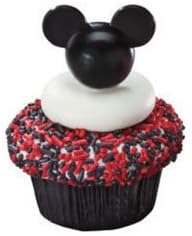 Mickey Mouse Cupcake Topper Picks {BLACK} - Set of 12