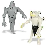 Ben 10 Alien Creation Chamber Figure Set- Ripjaws & Ghostfreak