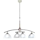 Honsel 75024 Pendelleuchte 4x 40 Watt, E14, altmessing