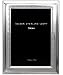 Our Siena BEADED sterling silver light polished frame