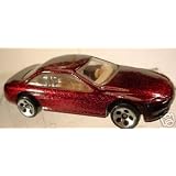 Mattel Hot Wheels 1991 1:64 Scale Maroon Lexus SC400 Die Cast Car Collector # 264