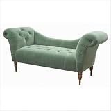 Settee In Velvet Lagoon