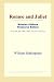 Book Romeo and Juliet (Webster's Hebrew Thesaurus Edition)