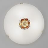 LOTHUS:, Deckenleuchte, Made in Italy, Handarbeit, Made with OPTIC KOLARZ Kristall,