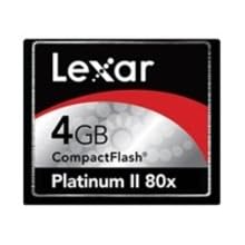 Lexar CF4GB-80-708 4GB Platinum II Compact Flash by Lexar