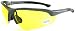UV Protecting Adjustable Safety Glasses Yellow Tint,7821