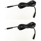 Universal Extension Cable 10FT compatible for indoor IP Camera Foscam FI8918W FI8910W FI8916W Power Ac Adapter 10ft 2-Pack Black