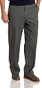 IZOD Men's American Chino Plain Front Pant,  Olive,  40x30