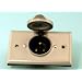 Leviton Motor Base Plug w/Grounded Receptacle