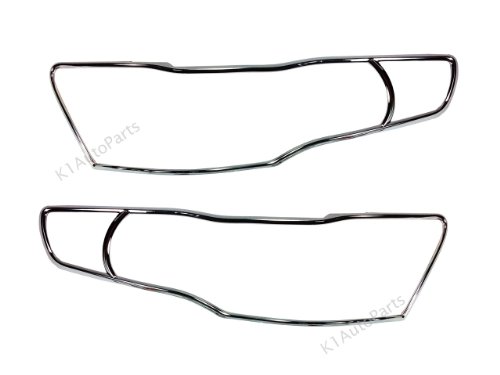 Chrome Headlight Cover Trim Mitsubishi Lancer DE/ES/GTS 2009-2012