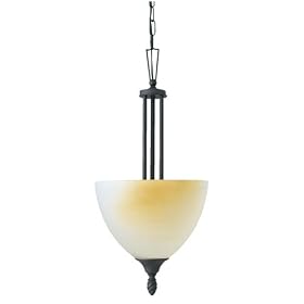Thomas Lighting Willow Small Bowl Pendant by Thomas Lighting