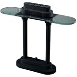 banker collection ii halogen desk lamp - polished brass