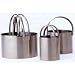 RSVP Set of 4 Round Stainless Steel Biscuit Cookie Cutters NEW