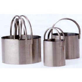 4 BISCUIT cookie cutters cutter SET stainless STEEL NEW