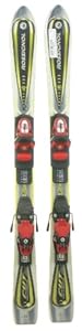 Used Rossignol Cut RJ Shape Ski with Rossignol Comp J Binding 110cm A