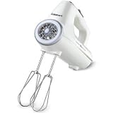 Cuisinart CHM-3 Electronic Hand Mixer 3 Speed, White