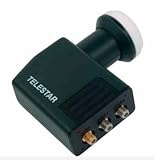 Telestar SKYWIRE HC LNB digitales Ein-Kabel und Twin-LNB schwarz
