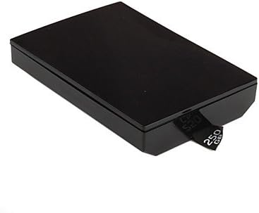 BBPPlastic 250GB Hard Drive Disk Case for Xbox 360 Slim (Black)