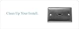Gefen HDMI Wallplate - Wall plate - HDMI