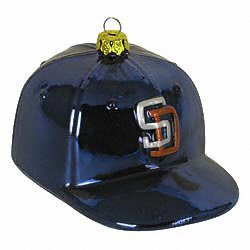 San Diego Padres Baseball Hat Ornament