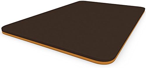 Anti Fatigue Mat Chocolate Tan Reversible for Kitchens Offices Chefs Large 36L x 24W
