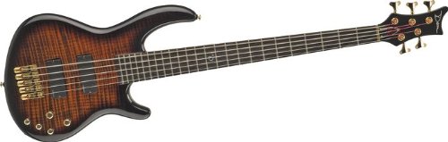 Dean Edge Pro5 5-String Bass Guitar Tiger Eye