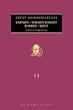 Empson, Wilson Knight, Barber, Kott