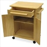 Winsome Beechwood Kitchen Cart