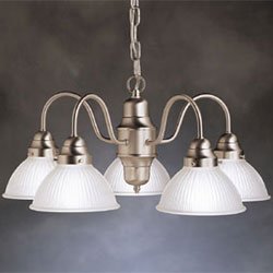 Kichler Builder Plus Chandeliers Mid Sized Brushed Nickel by Kichler