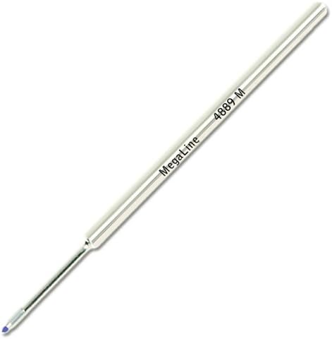 SCHMIDT 12 Pack MegaLine 4889 Pressurized Refill - Blue Ink