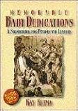  : Memorable Baby Dedications: A Sourcebook for Pastors and Leaders