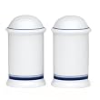 Dansk Christianshavn Blue Salt and Pepper Shakers