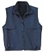 NEW Port Authority - Reversible Terra-Tek Nylon and Fleece Vest Navy/Navy-XS