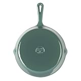 Review Innova 26195 / Innova Color Cast Porcelain Enameled Cast Iron 10-Inch Non-Stick Frypan, Green