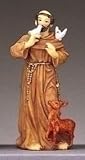St. Francis of Assisi Patron Saint Statue - 3.5" - Ceramic Painted