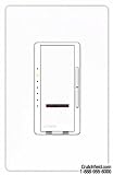 Lutron In-Wall Dimmers With Claro Trim Plates White
