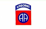 Fox 82nd Airborne 3' x 5' Flag, White