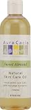 Aura Cacia Natural Skin Care Oil, Sweet Almond, 16 Ounce
