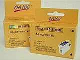 Compatible Epson T007201 & T008201 Multi 2-Pack: 1 Black & 1 Color Ink Cartridges