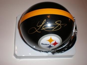 Limas Sweed Signed Steelers Mini Helmet - Autographed NFL Mini Helmets