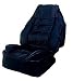 3A Racing 25-1805 Racing Seat Cover Black Black
