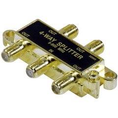 Cable Splitter with Gold Connectors
