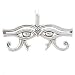 Egyptian EYE OF HORUS Pendant in Sterling Silver, #7803