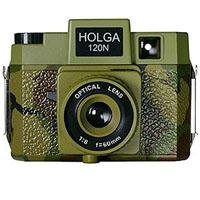 Holga Holgawood Series 120N Medium Format Fixed Focus Camera with Lens - The Commando