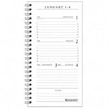 Executive Weekly Pocket Planner Refill, 1 Week/Spread , 3-1/4 x6-1/4
