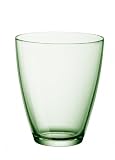 Bormioli Rocco Zeno Rocks Glass, Set of 12, Green